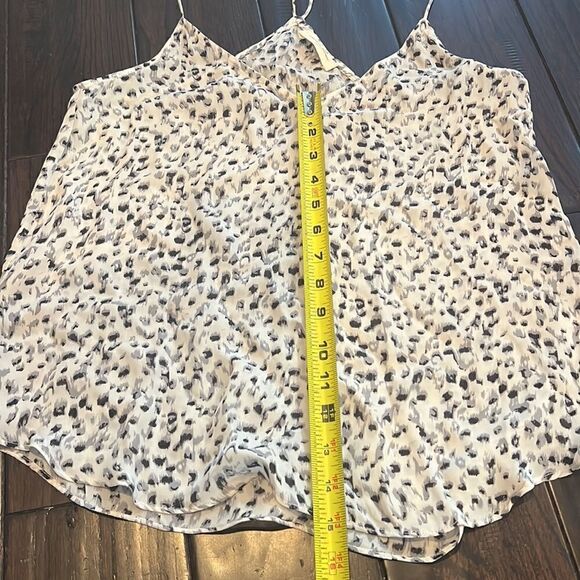 Silk racerback leopard top - Picture 4 of 4